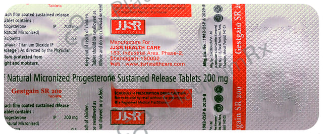 Gestgain SR 200 Tablet 10s