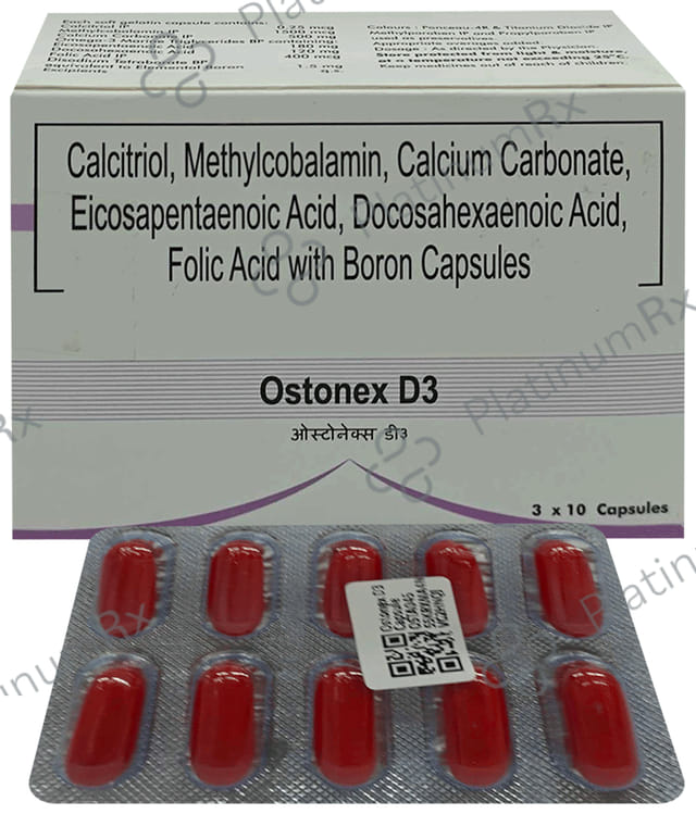 Ostonex D3 Capsule 10s