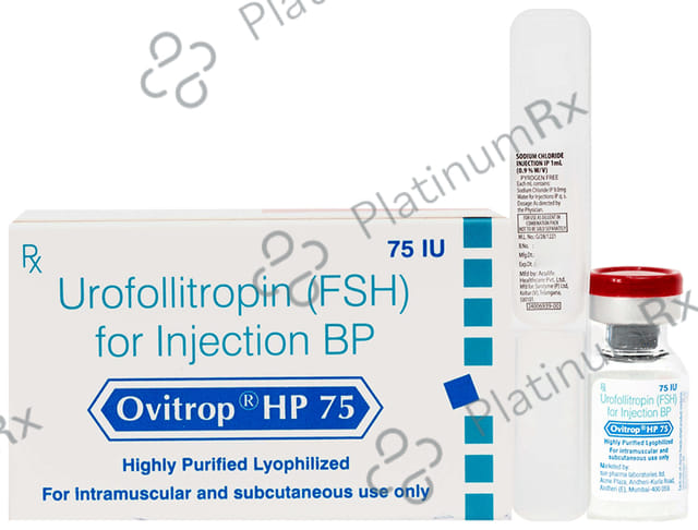 Ovitrop HP 75IU Injection 1ml
