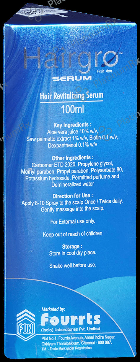 Hairgro Hair Revitalisation Serum 100ml
