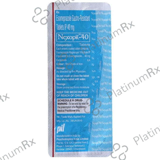 Nexopil 40mg Tablet 10s