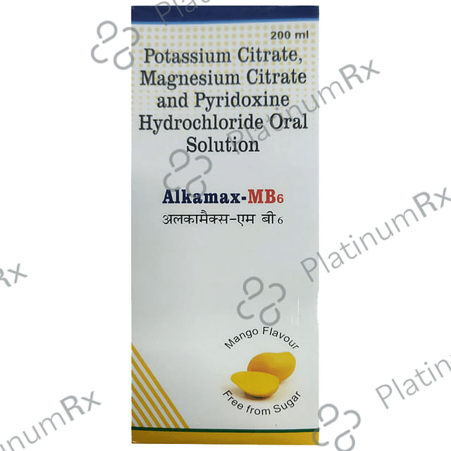 Alkamax MB6 Oral Solution Mango Sugar Free