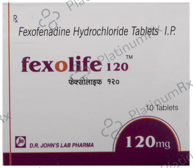 Fexolife 120mg Tablet 10s