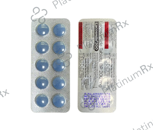 Lacosmile 200mg Tablet 10s
