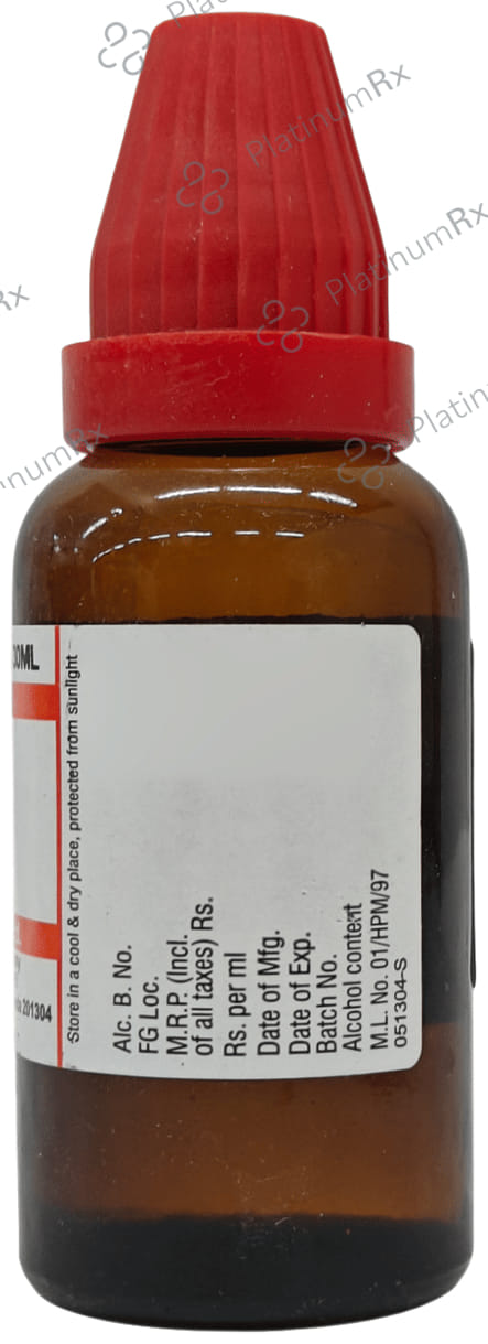 Dr Willmar Schwabe India Sulphur Mother Tincture Q