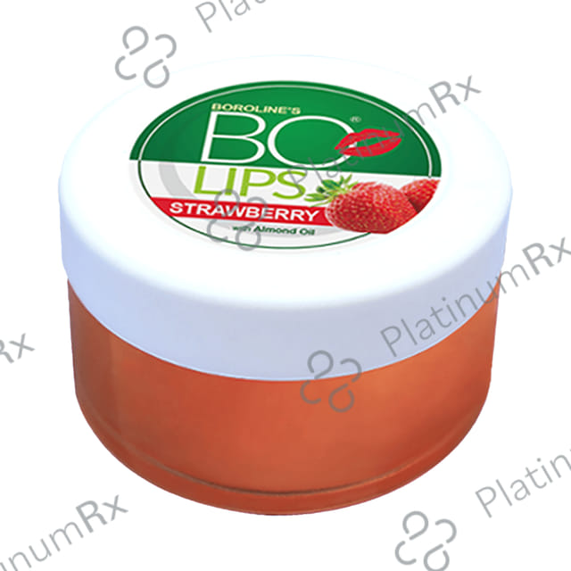 Boroline BO LIPS Smoochy Lip Balm Strawberry Flavour 10gm