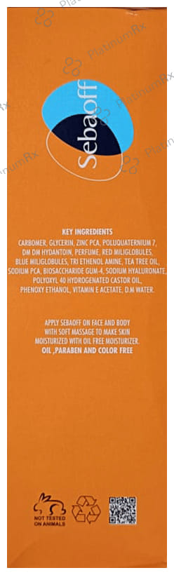 Sebaoff Acne Moisturizer Gel