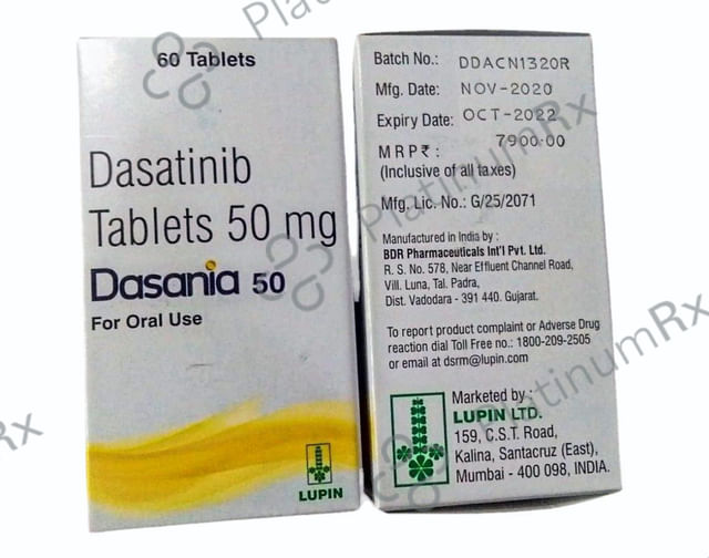 Dasania 50mg Tablet 60s