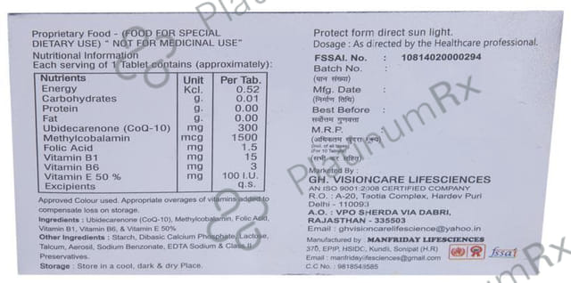 Vitacover 5G Tablet 10s