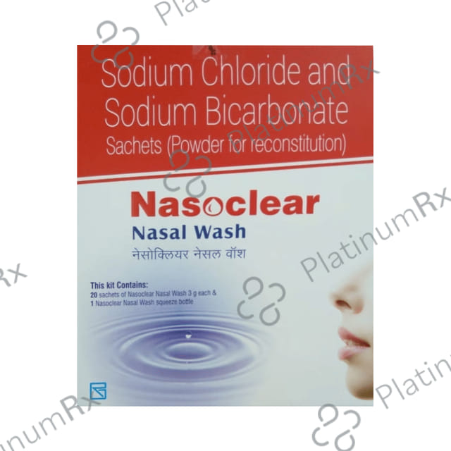 Nasoclear Nasal Wash 3G Kit powder 20s
