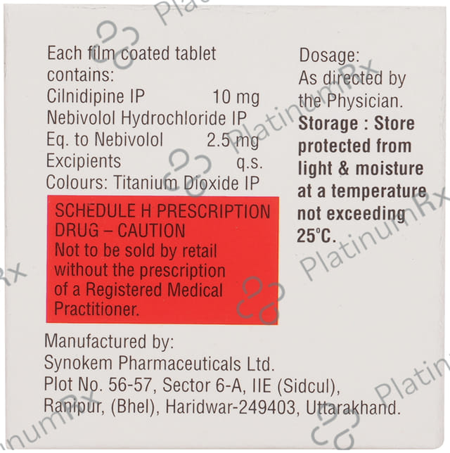 Nebistar LN 2.5/10mg Tablet 10s