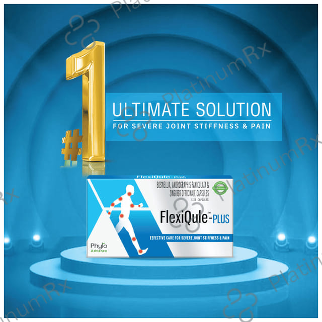 Flexiqule Plus Capsule For Osteo- Arthritis & Joint Pain