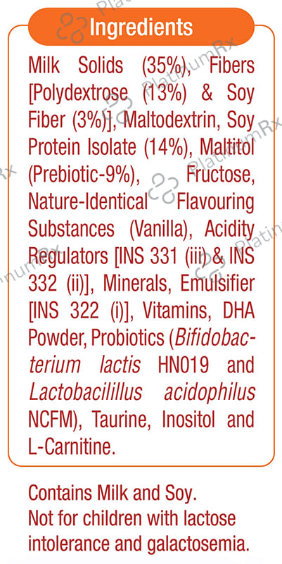 Groviva Lite Vanilla Flavour Powder 400gm