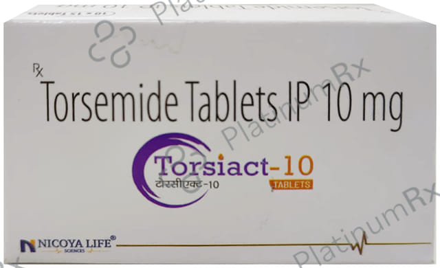 Torsiact 10mg Tablet 15s