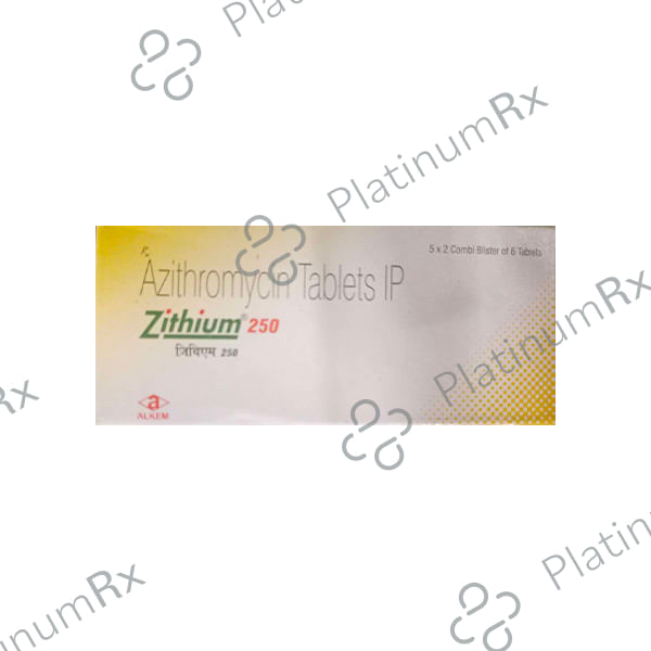 Zithium 250mg Tablet 6s