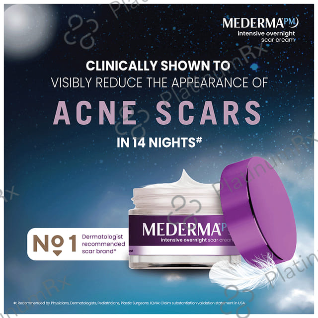 Mederma PM Intensive Overnight Scar Cream 30gm