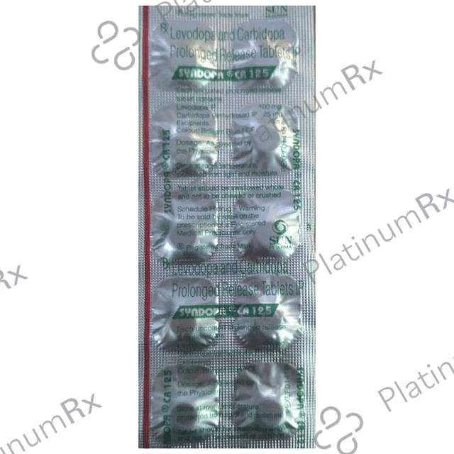 Syndopa CR 200/50mg Tablet 10s
