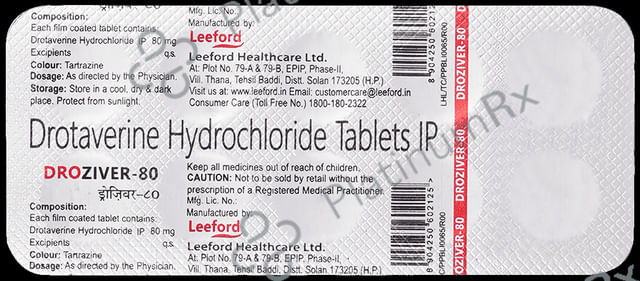 Droziver 80mg Tablet