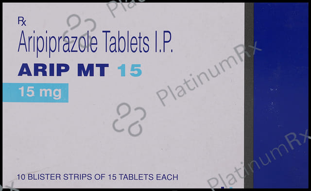 Arip MT 15mg Tablet 15s