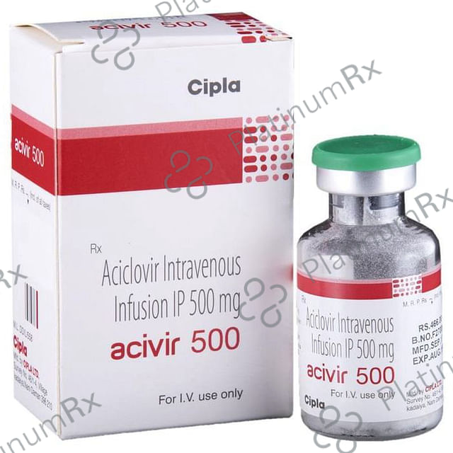 Acivir 500mg Infusion 1s