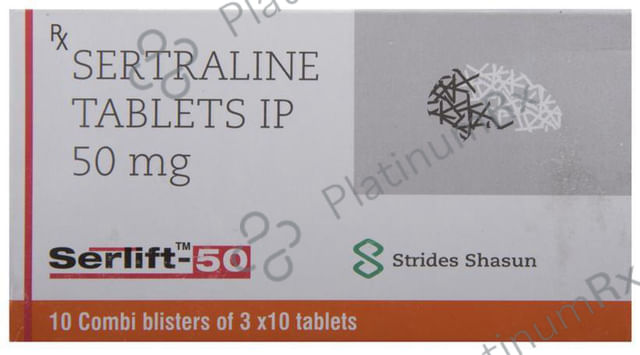 Serlift 50mg Tablet 10s