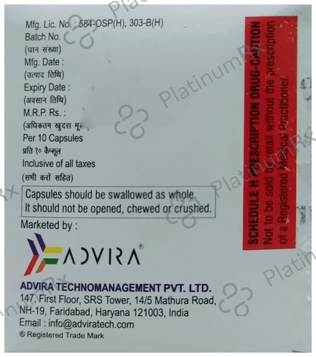 Moprab D 30/20mg Capsule SR 10s