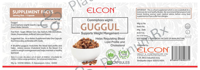 Elcon Guggul Capsule 60s