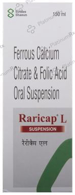 Raricap L 25mg/300mcg Suspension 150ml