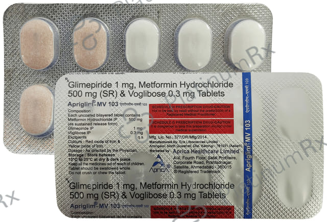 Apriglim MV 103 Tablet SR