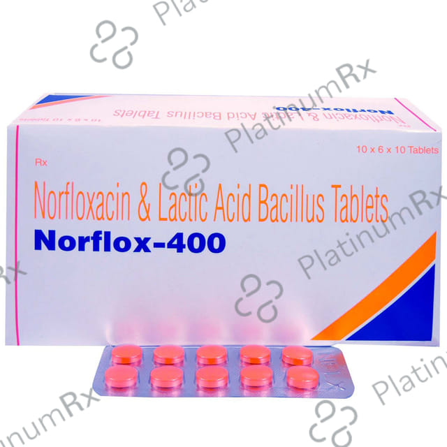 Norflox LB 400mg Tablet