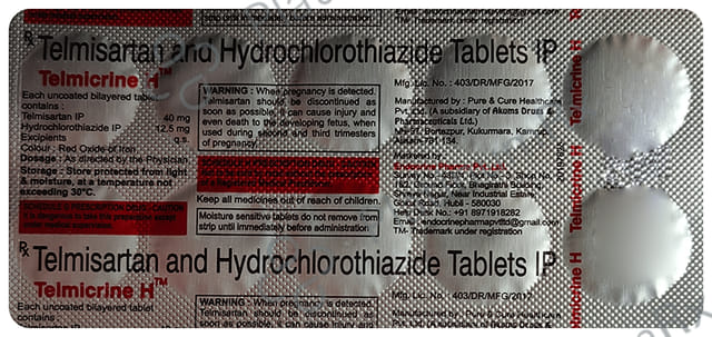 Telmicrine H Tablet