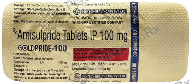 Goldpride 100mg Tablet 10s