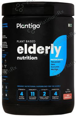 Plantigo Plant Based Elderly Nutrition Milk Chocolate Powder 500gm