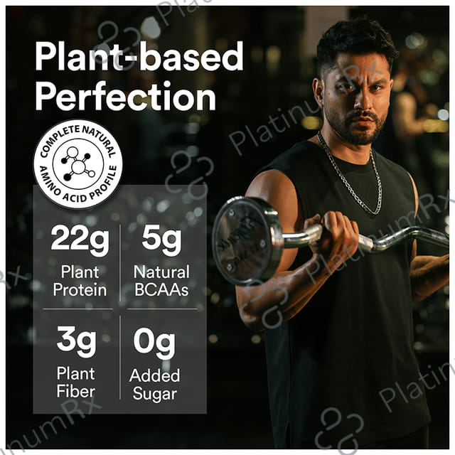 Wellbeing Nutrition Superfood Plant Protein for Muscle Growth & Metabolism - Flavour Powder French Vanilla Caramel