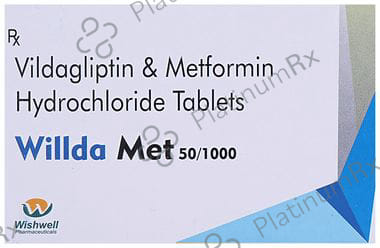 Willda Met 50/1000 Tablet