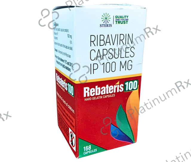 Rebateris 100mg Capsule 168s