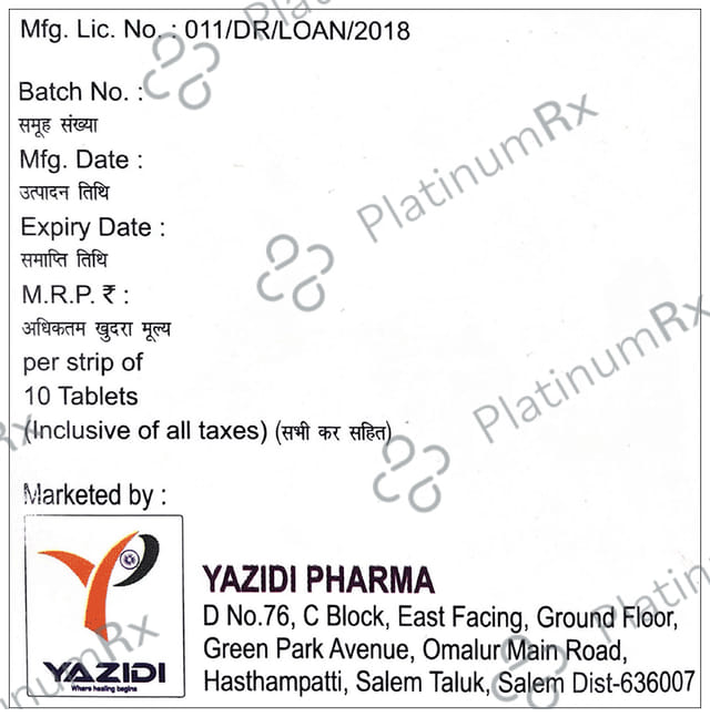 Dia TM 500/20mg Tablet ER 10s