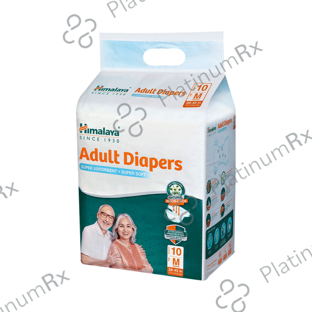 Himalaya Adult Diaper super absorbent super soft -Tape style Diaper Medium