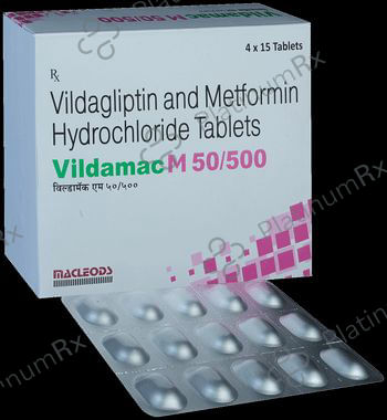 Vildamac M 50/500mg Tablet 15s