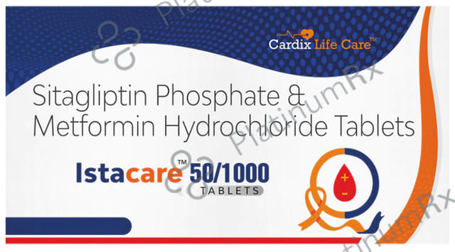 Istacare 50/1000mg Tablet 15s