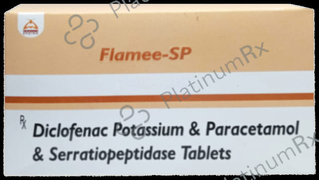 Flamee SP 50mg/325mg/15mg Tablet