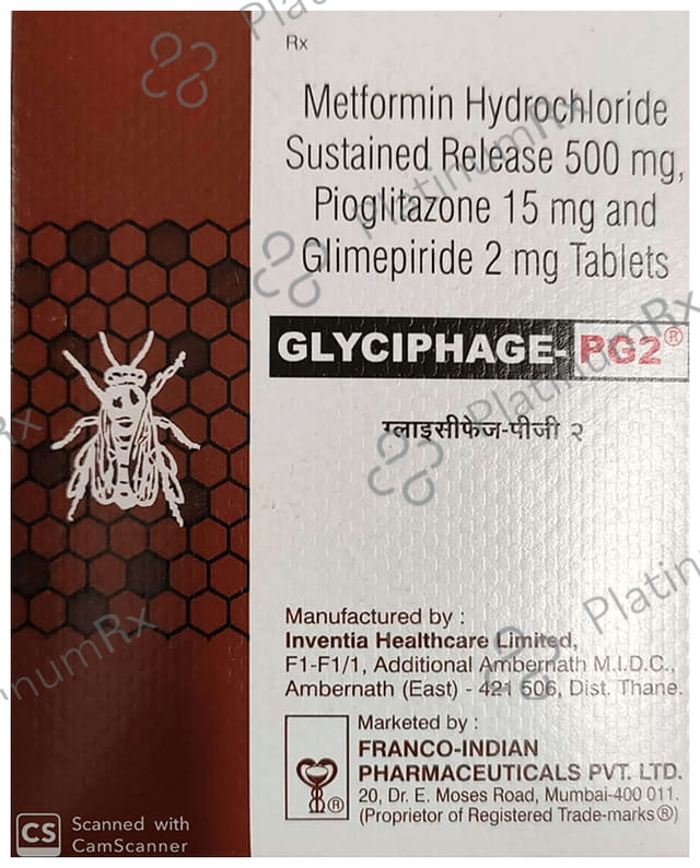 Glyciphage PG 2mg Tablet SR 15s
