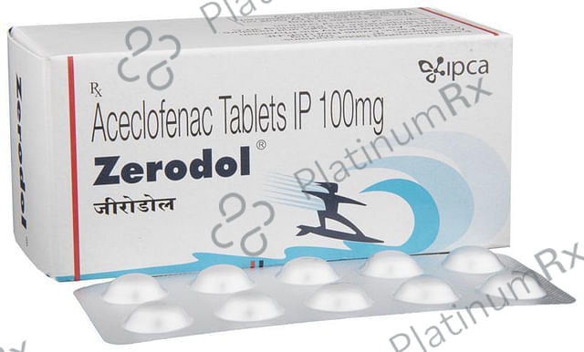 Zerodol 100mg Tablet 10s