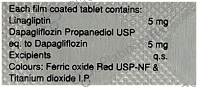 Glucreta L 5/5mg Tablet 10s