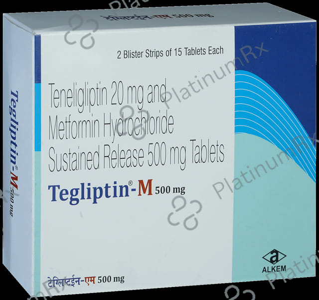 Tegliptin M 500mg Tablet SR 15s