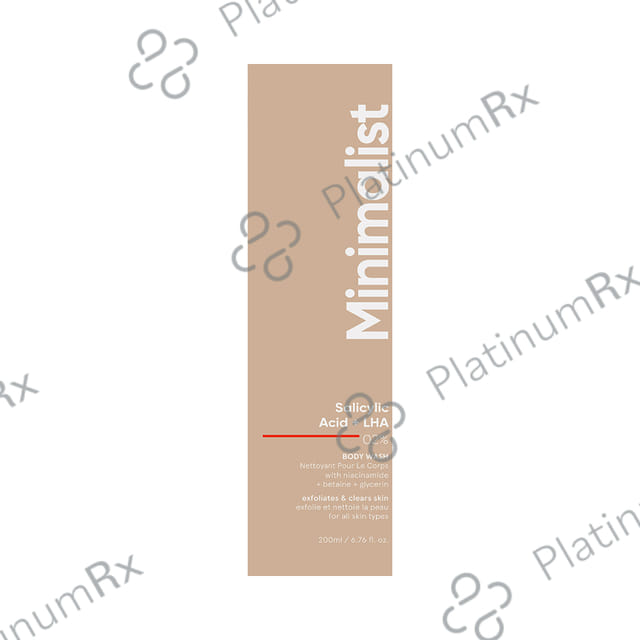 Minimalist Salicylic Acid + LHA 02% Body Wash 200ml