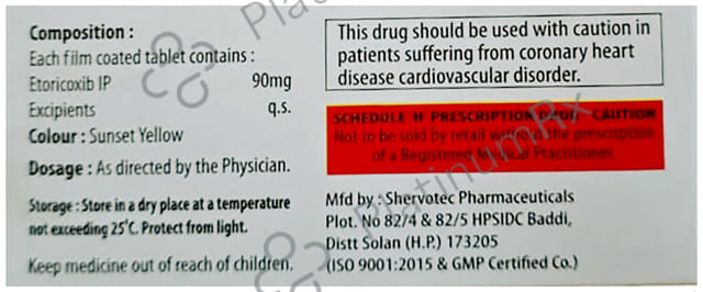 Setorib 90mg Tablet 10s