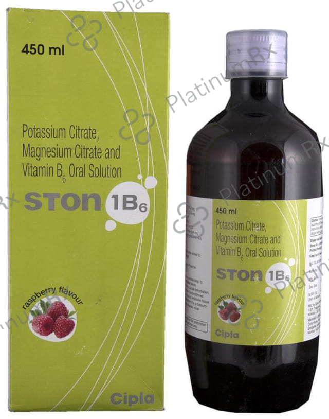 Ston 1B6 Raspberry Oral Solution 450ml