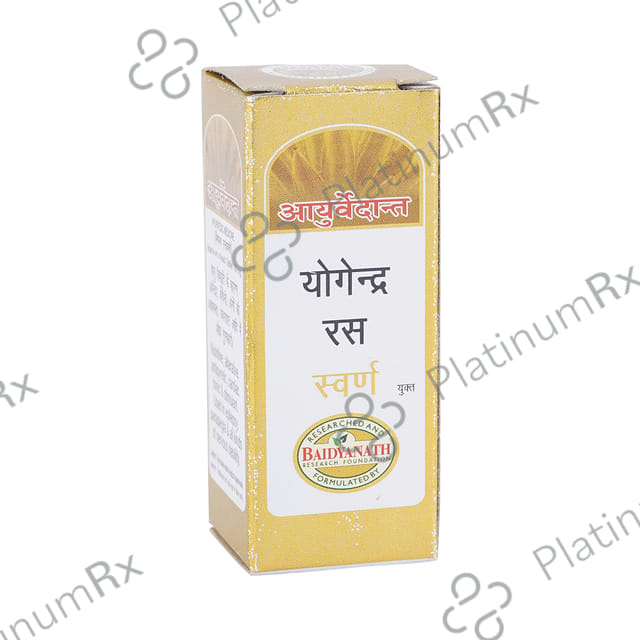 Baidyanath Ayurvedant Yogendra Ras with Gold Tablet 10 tablets