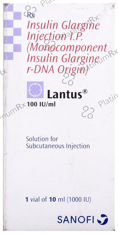 Lantus (100 IU/ml) (1*10ml Vial)